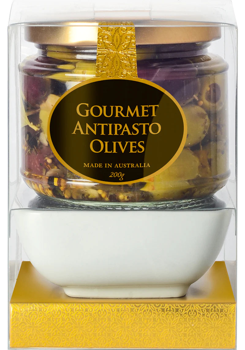 Gourmet Antipasto Olives Bowl Set