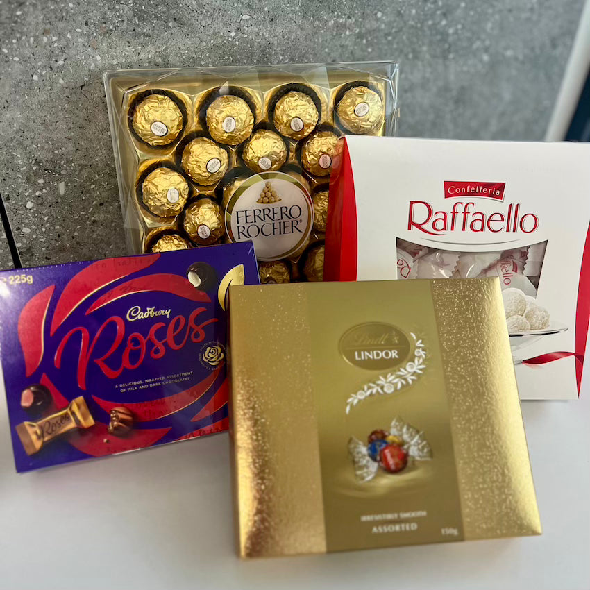 FESTIVE CHOCOLATE GIFT TOWER