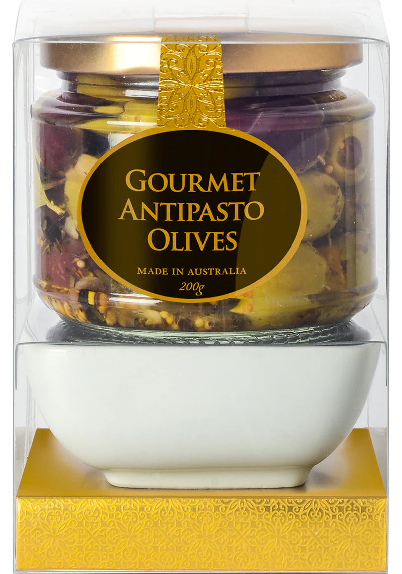 Gourmet Antipasto Olives Bowl Set