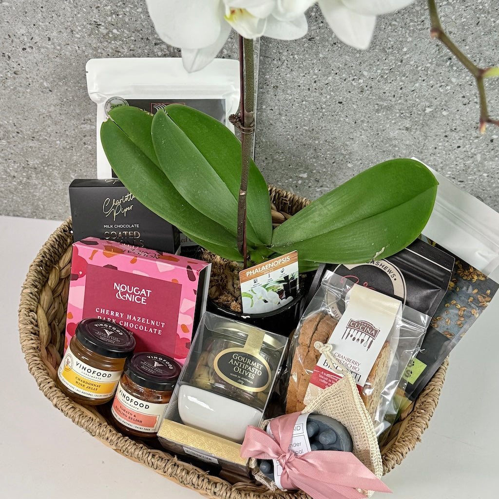 ORCHID HAMPER BASKET